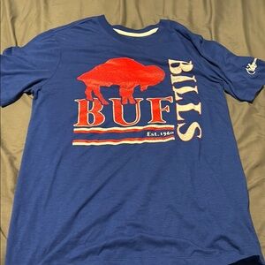 Blue Buffalo Bills Nike Throwback Graphic T-Shirt